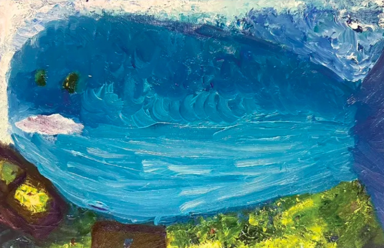 Oil paintings from the One Earth, One Family charity show