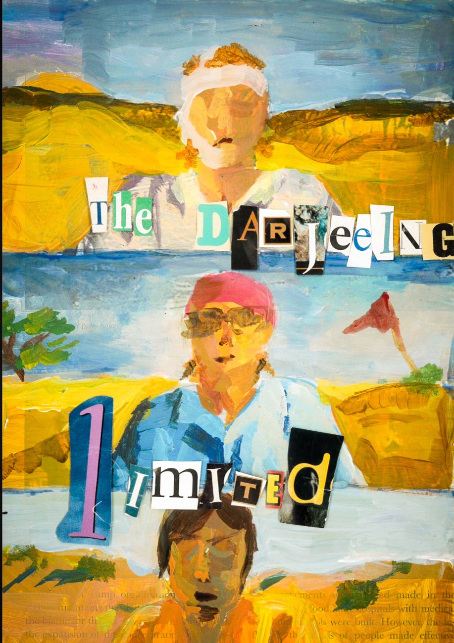 A mixed-media visual journal exploring emotions
